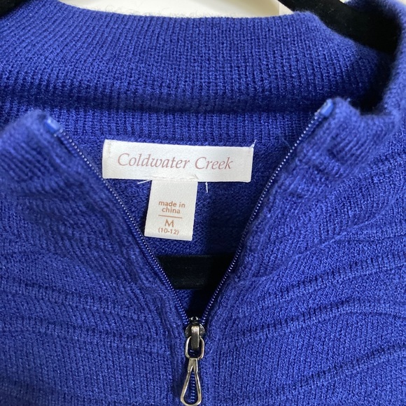 Coldwater Creek Lightweight Sweater/Jacket - Picture 2 of 4